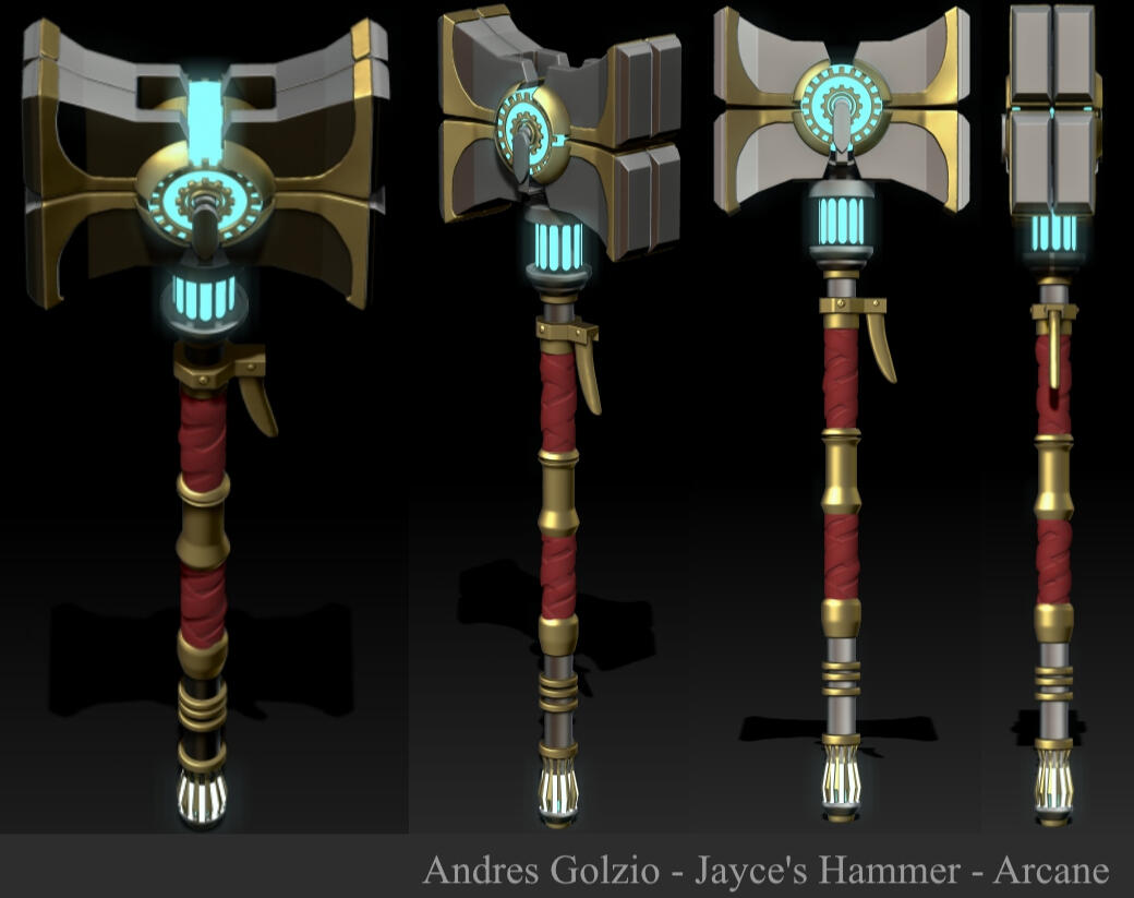 Arcane - League of Legends - Jayce's Hammer