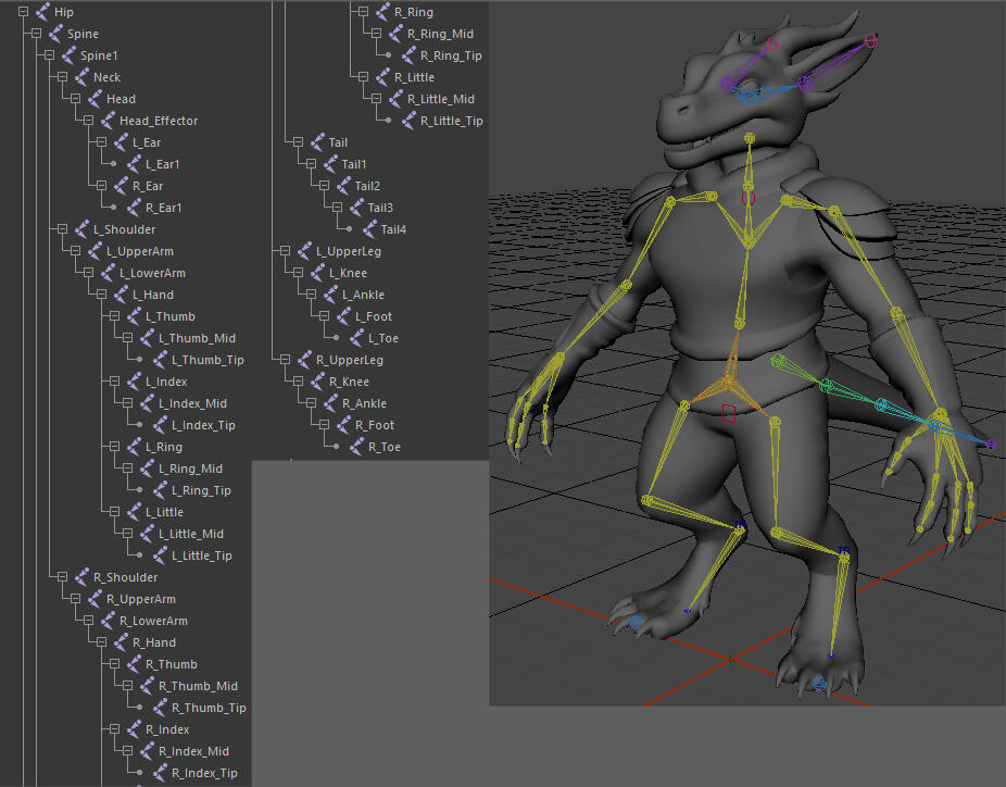 Rig behind Tollo, the player character